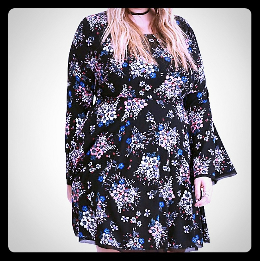 Torrid floral dress